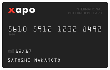 tarjeta de bitcoin